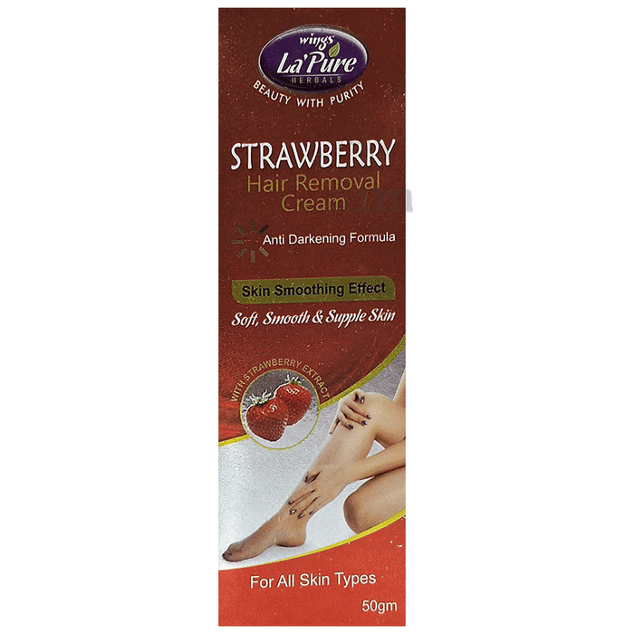 Wings Strawberry Hair Removal Cream ( 50gm Each)