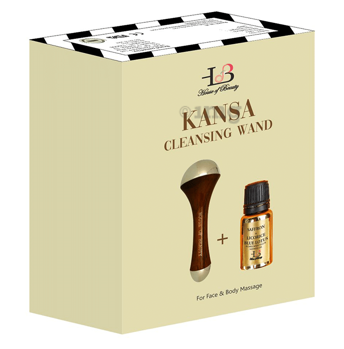 House of Beauty Kansa Cleansing Wand
