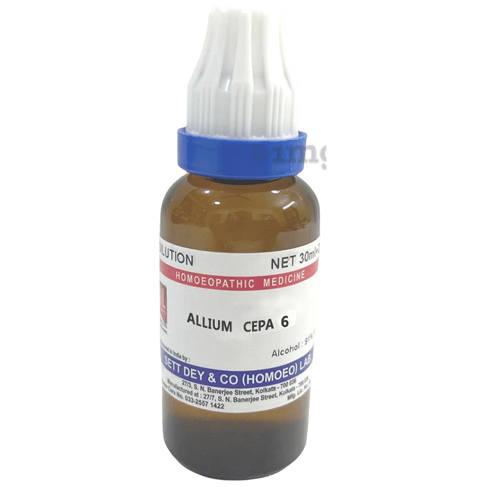 Sett Dey Allium Cepa Dilution 6