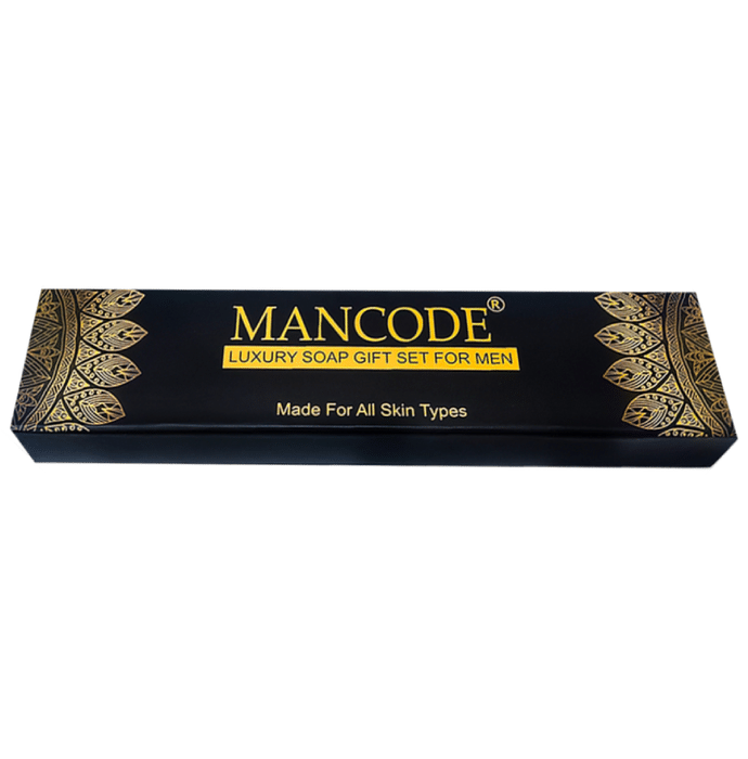 Mancode Luxury Soap Gift Set for Men Assorted