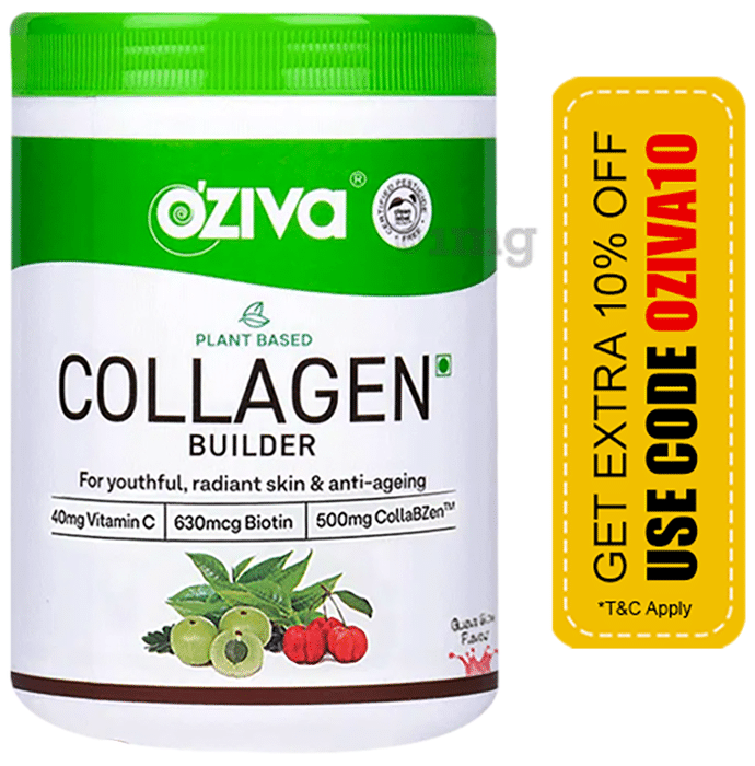 Oziva Plant-Based Collagen Builder | Nutrition Care Guava