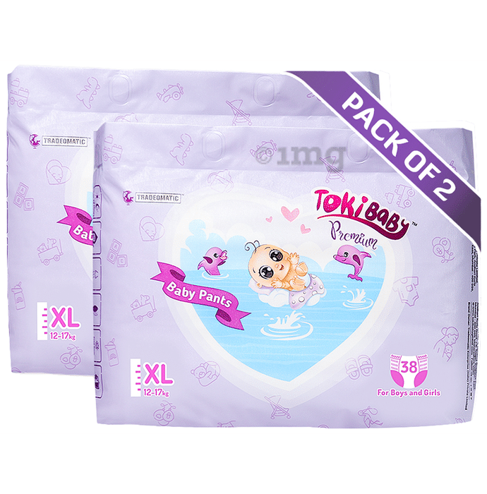 Toki Baby Premium Baby Diaper (38 Each) XL