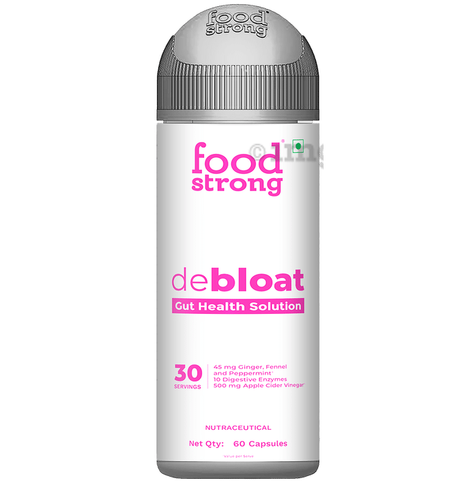 Foodstrong Debloat Gut Health Solution Capsule