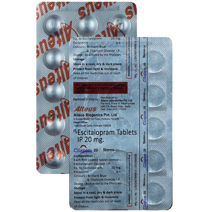 Cilapam 20 Tablet