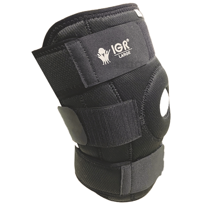 IGR Hinge Knee Open Patella Grey Large