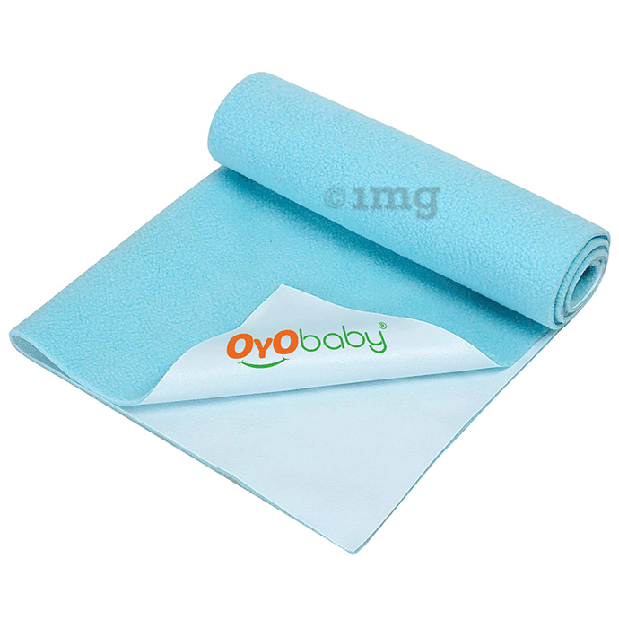 Oyo Baby Waterproof Rubber Dry Sheet XL Sea Blue