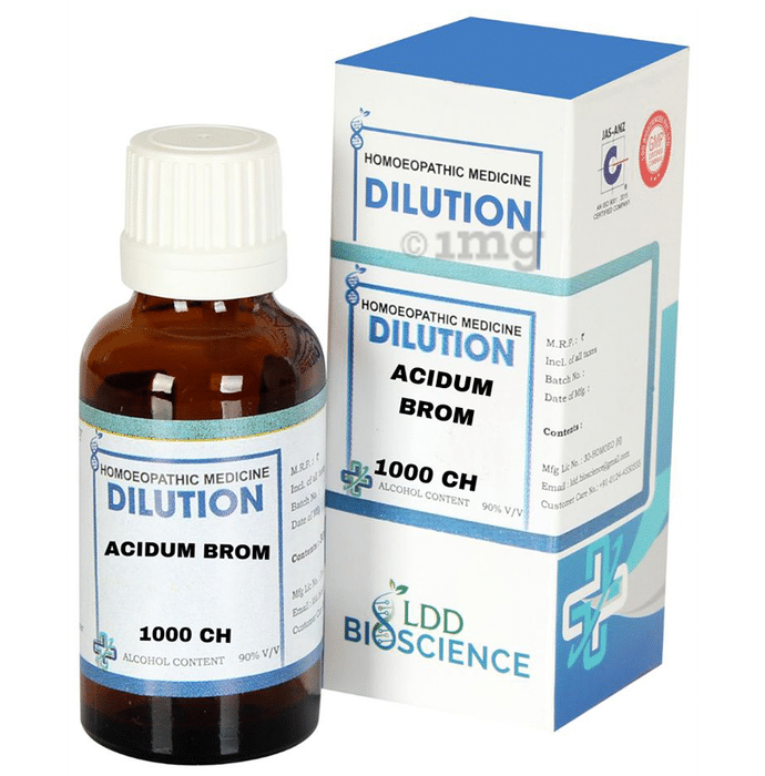 LDD Bioscience Acidum Brom Dilution 1000 CH