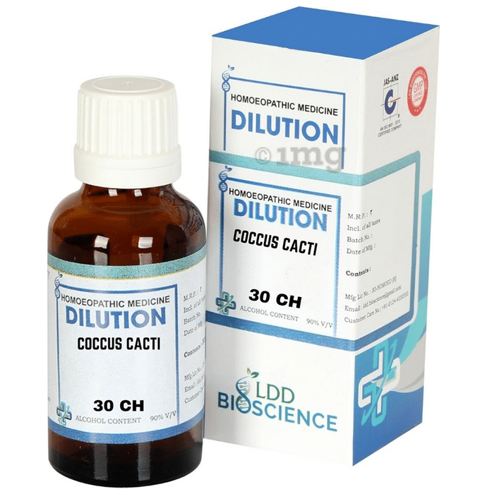 LDD Bioscience Coccus Cacti Dilution 30 CH