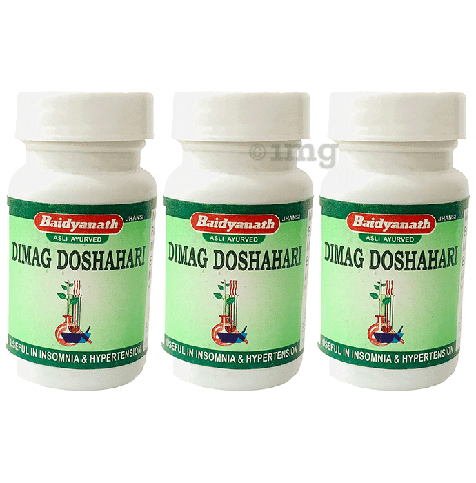 Baidyanath (Jhansi) Dimag Doshahari Tablet (50 Each)