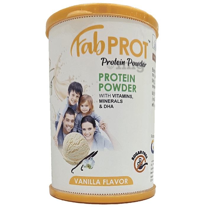Fabprot Protein Powder Vanilla Sugar Free
