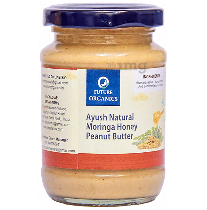 Future Organics Ayush Natural Peanut Butter Moringa Honey