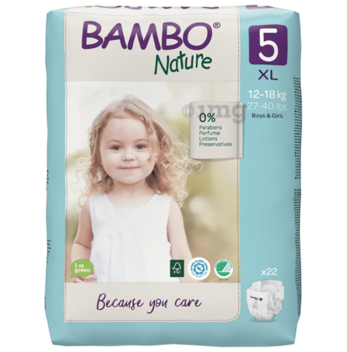 Bambo Nature Taped Diaper Standard Pack XL