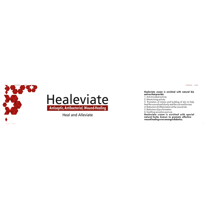 Surya Herbal Healeviate Antiseptic, Antibacterial, Wound-Healing Cream (25gm Each)