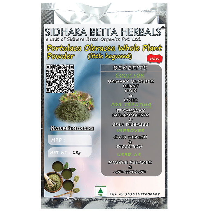 Sidhara Betta Herbals Portulaca Oleracea Whole Plant Powder