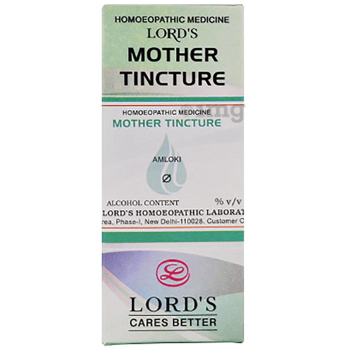 Lord's Amloki Mother Tincture Q: Buy bottle of 30 ml Mother Tincture at  best price in India | 1mg