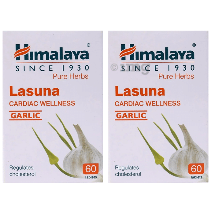 Himalaya Wellness Lasuna Cardiac Wellness Tablet (60 Each)