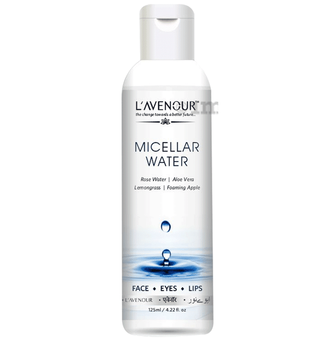 L'avenour Micellar Water for Deep Cleansing & Makeup Remover(125ml Each)