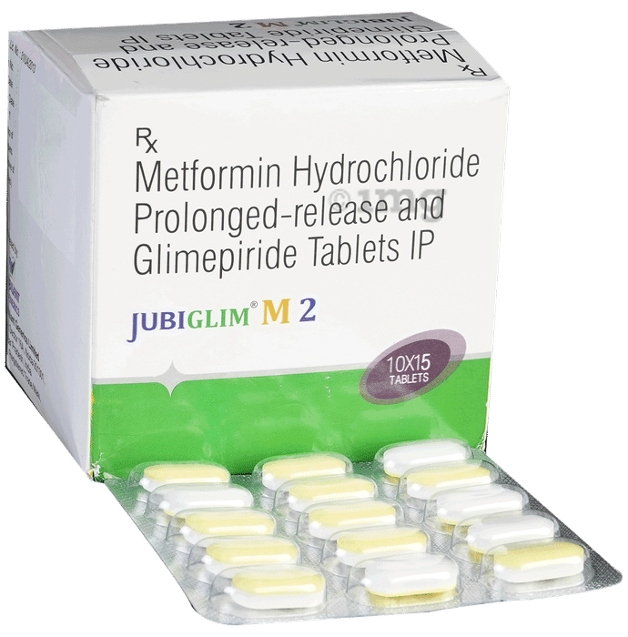 Jubiglim M 2 Tablet PR