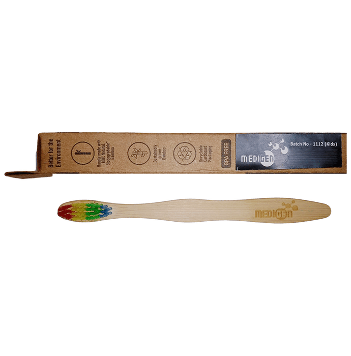 Medigen Organic Bamboo Ultra Soft Toothbrush