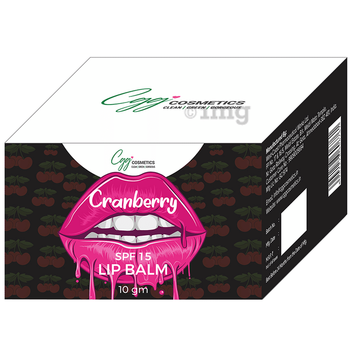CGG Cosmetics Lip Balm Cranberry