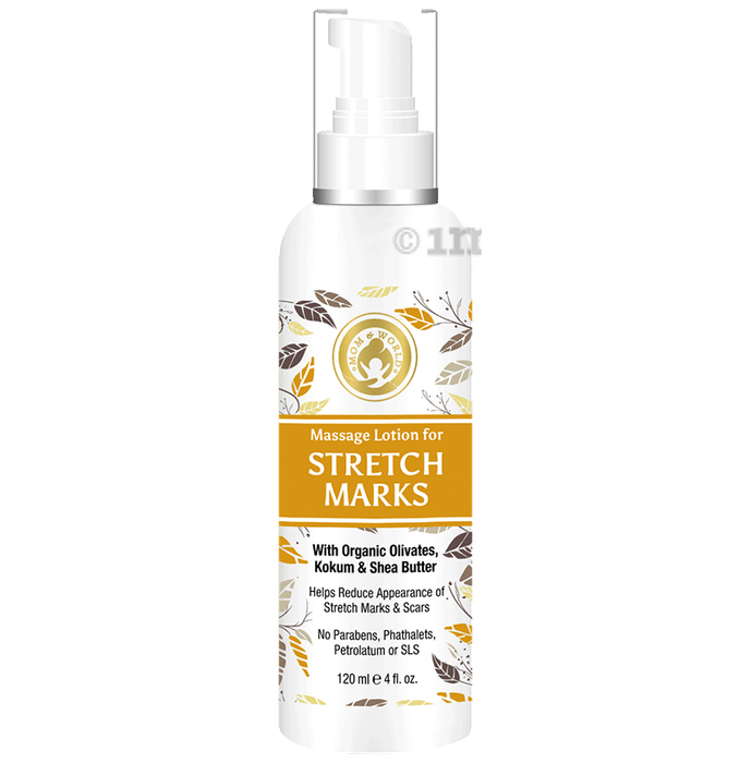 Mom & World Massage Lotion for Stretch Marks