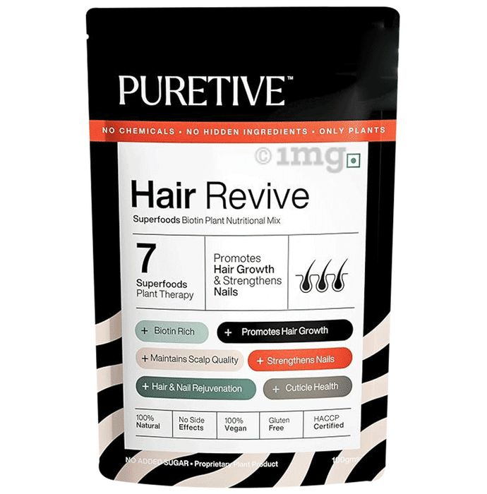 Puretive Hair Revive Biotin Plant Nutritional Mix