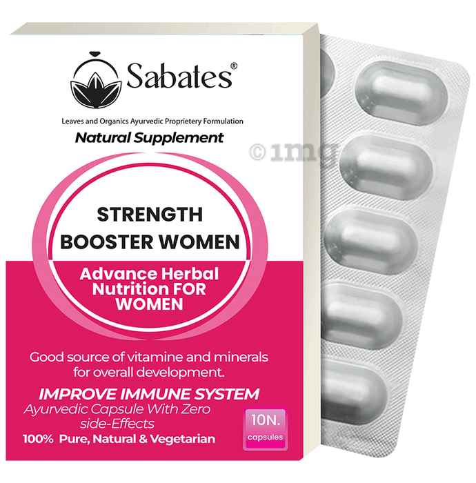 Sabates Strength Booster Women Capsule