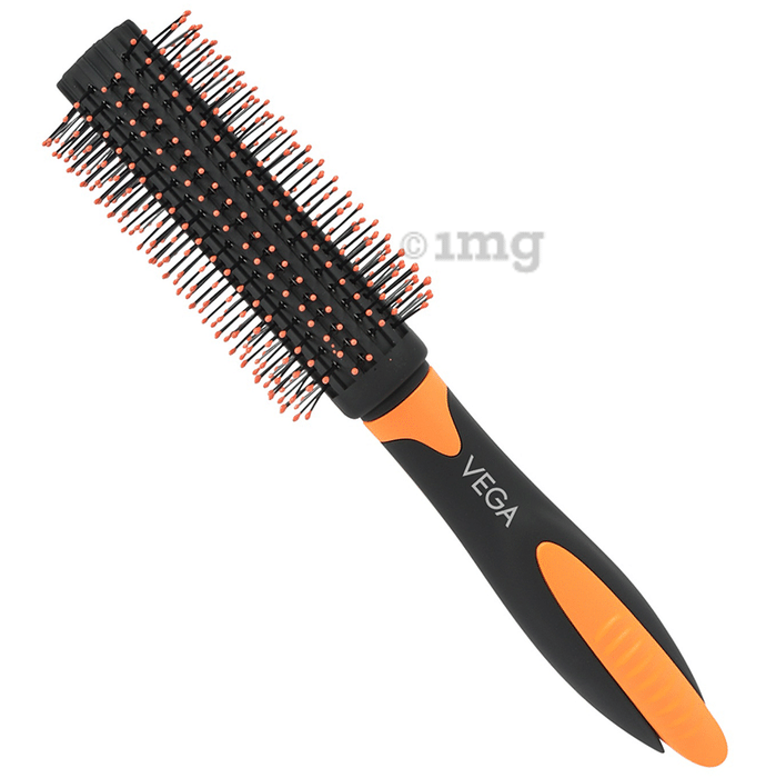 Vega E20-RB Round Hair Brush with Sectioning Clip
