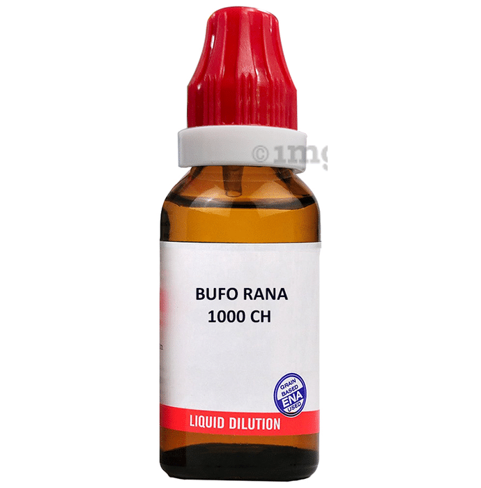 Bjain Bufo Rana Dilution 1000 CH