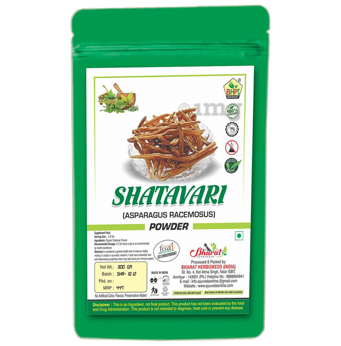 BHPI Bharat Shatavari (Asparagus Racemosus) Powder