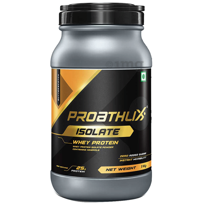 Proathlix Isolate Whey Protein Powder Butterscotch