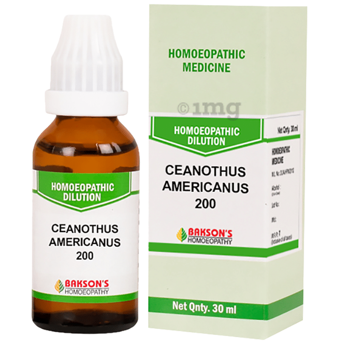 Bakson's Homeopathy Ceanothus Americanus Dilution 200