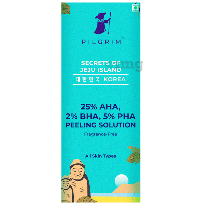 Pilgrim Secrets of Jeju Island 25% AHA, 2% BHA, 5% PHA Peeling Solution