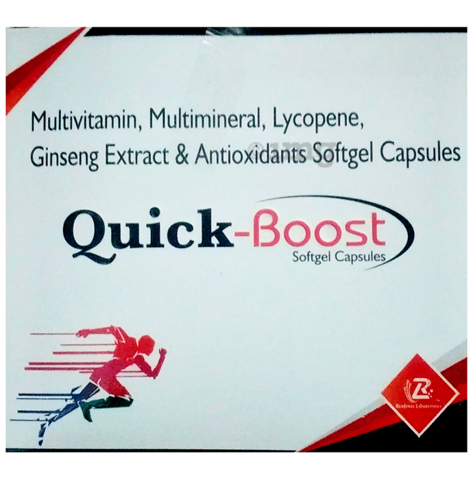 Quick-Boost Softgel Capsule