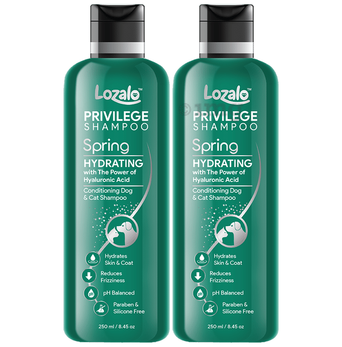 Lozalo Priviledge Conditioning Dog & Cat Shmapoo (250ml Each) Spring