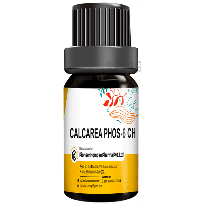 Pioneer Pharma Calcarea Phos Globules Pellet Multidose Pills 6 CH