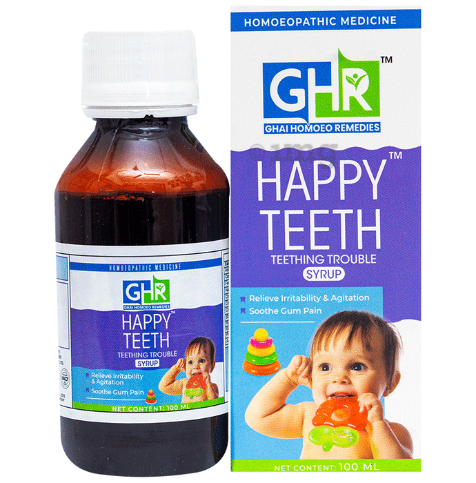 Ghai Homoeo Remedies Happy Teeth Syrup