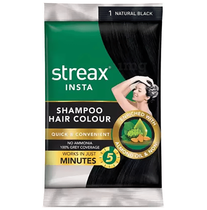 Streax Insta Shampo Hair Colour