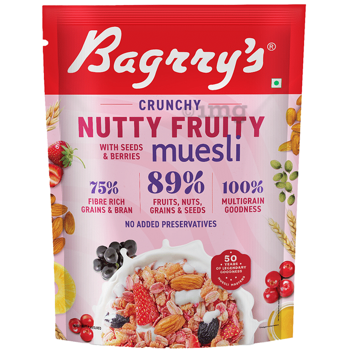 Bagrry's Crunchy Nutty Fruity with Seeds & Berries Muesli