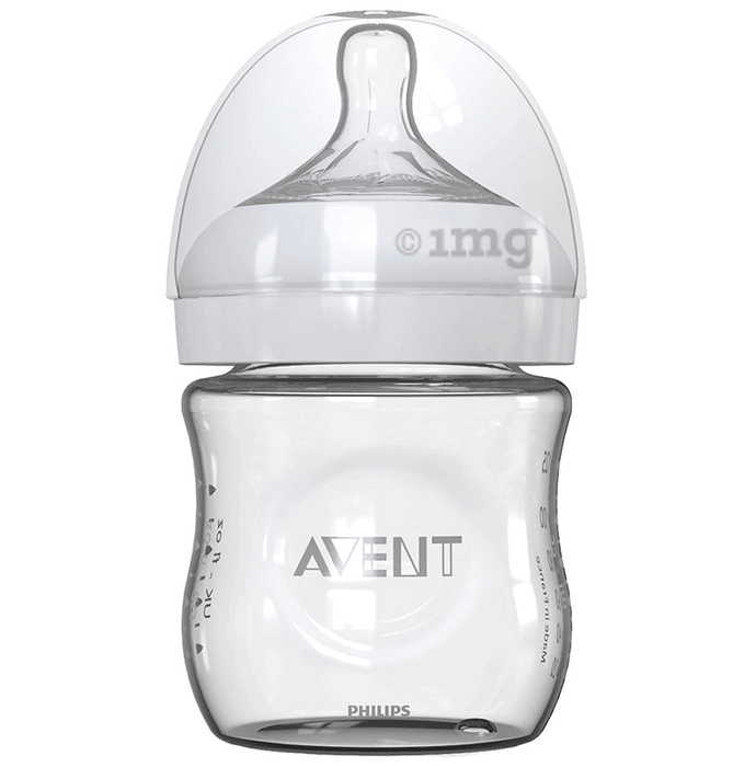 Philips Avent Natural Glass Bottle (4 Ounce Each)