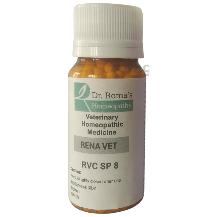 Dr. Romas Homeopathy RVC SP 8 Rena Vet Globules