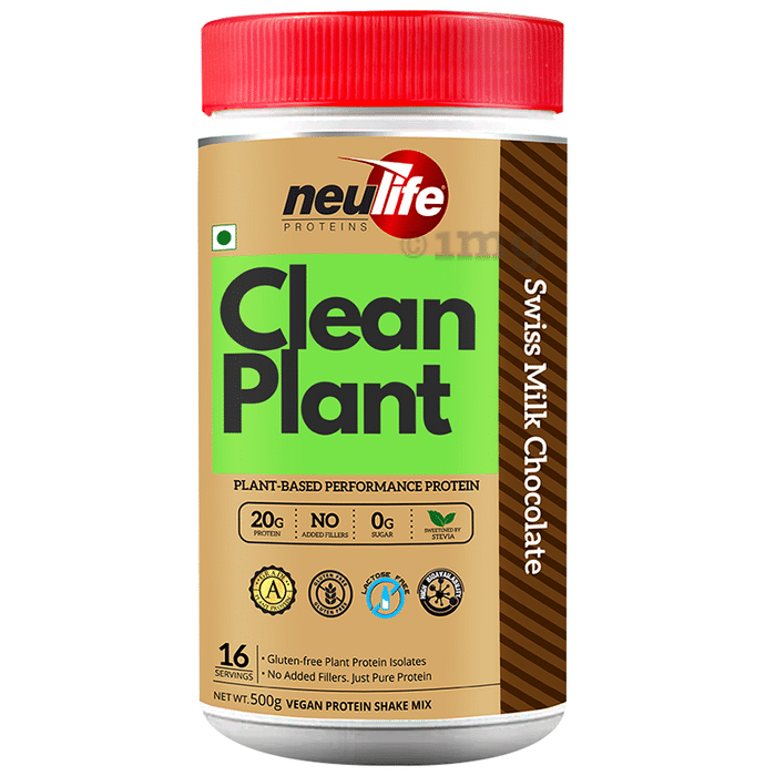 Neulife Clean Plant Protein Powder Swiss Milk Chocolate