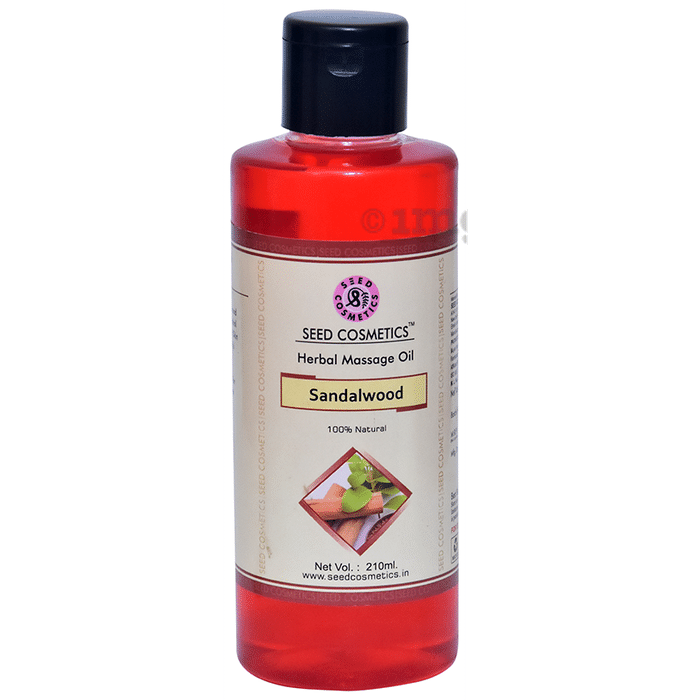 Seed Cosmetics Sandalwood Herbal Massage Oil