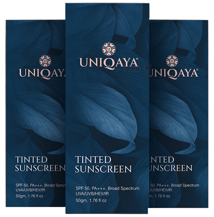 Uniqaya Tinted Sunscreen (50gm Each)