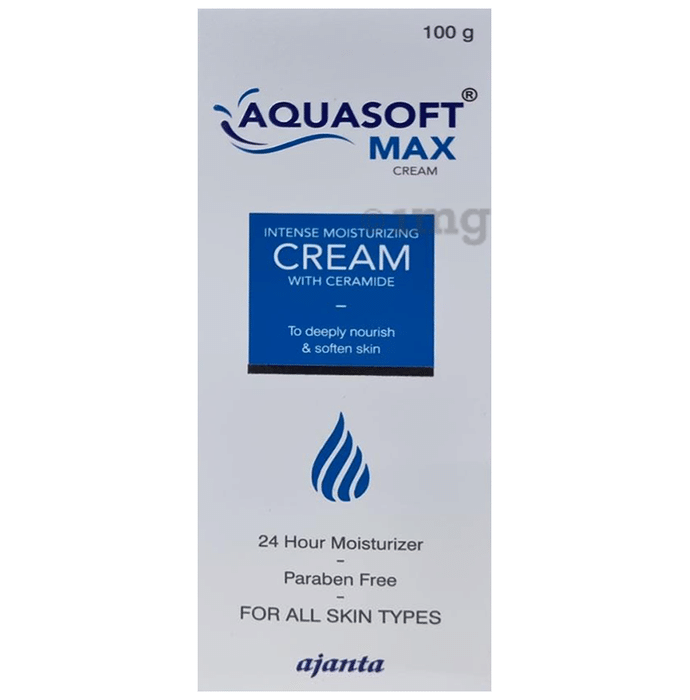 Aquasoft Max Paraben Free Intensive Moisturising Cream | For All Skin Types