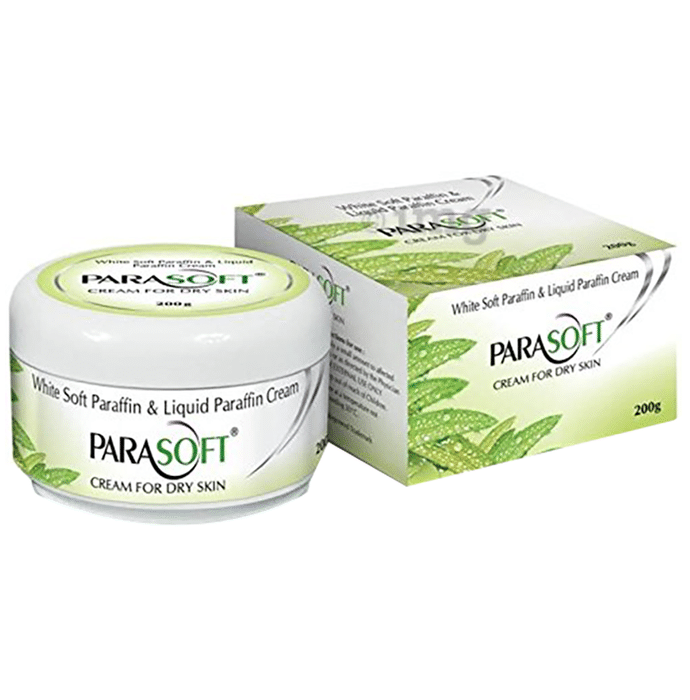 Parasoft White Soft Paraffin & Liquid Paraffin Cream | For Dry Skin