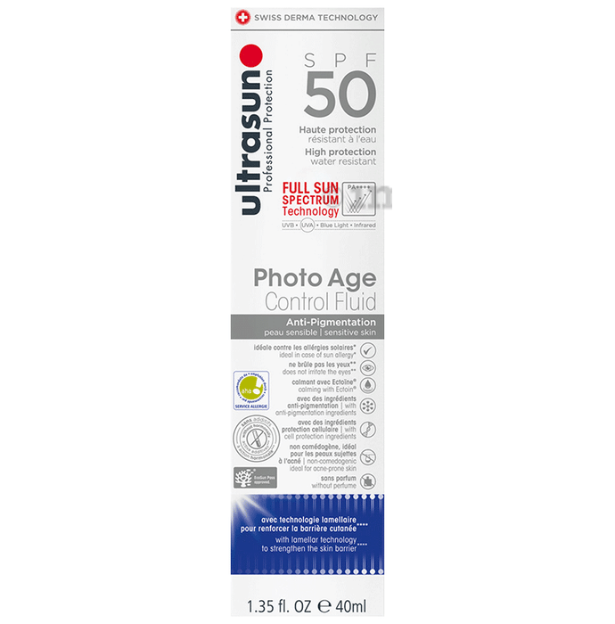 Ultrasun Photo Age Control Fluid Sunscreen SPF 50 Anti Pigmentation