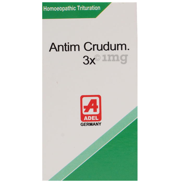 ADEL Antimonium Crudum Trituration Tablet 3X