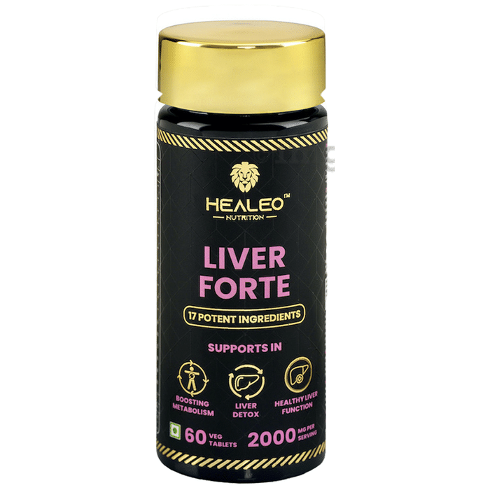 Healeo Nutrition Liver Forte 2000mg Veg Tablet
