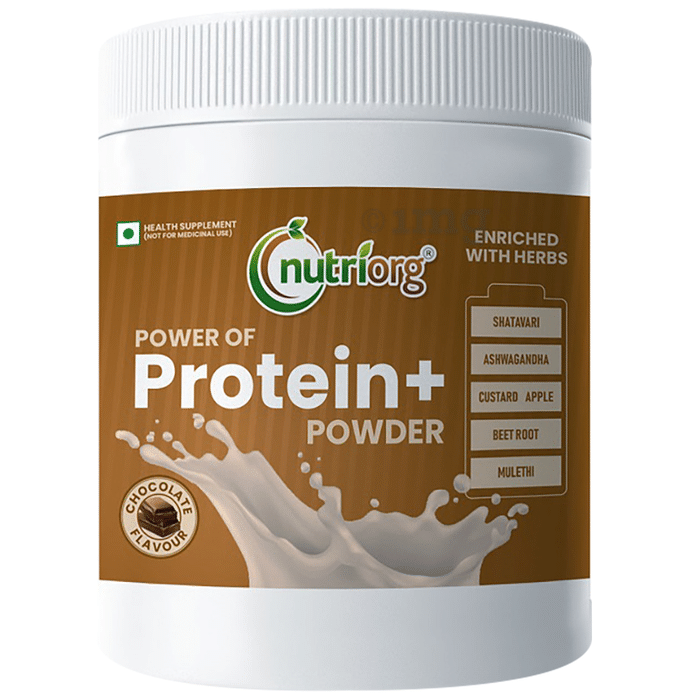 Nutriorg Power of Protein+ Powder Chocolate